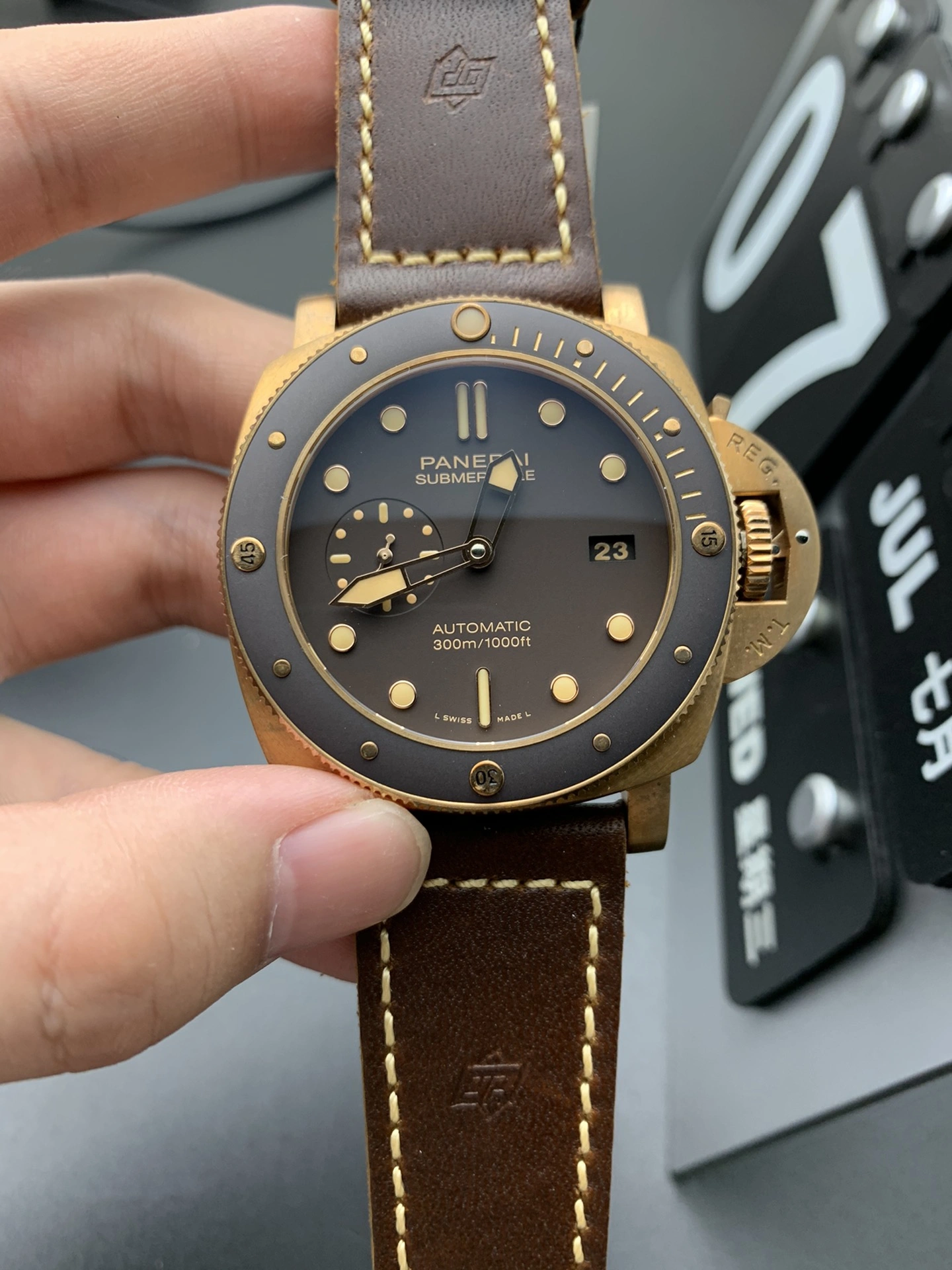 Youthful CBD Factory Panerai Submersible Bronzo 47mm PAM00968 1:1 Super Clone – DDP.9010 Movement 404